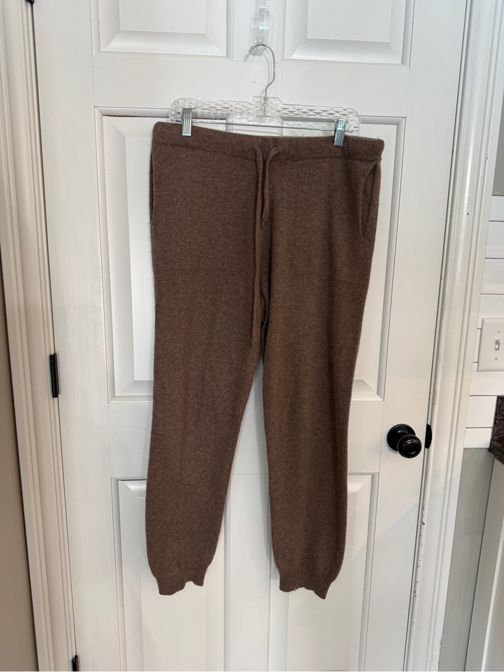 InCashmere 100% Cashmere Jogger Pant With Drawsting Waist 25622 - Picture 6 of 16